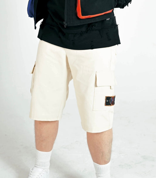 AM Cargo Shorts - Ivory